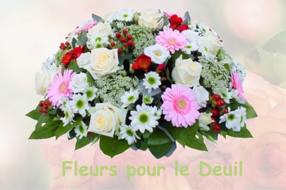 fleurs deuil MAREUIL-CAUBERT